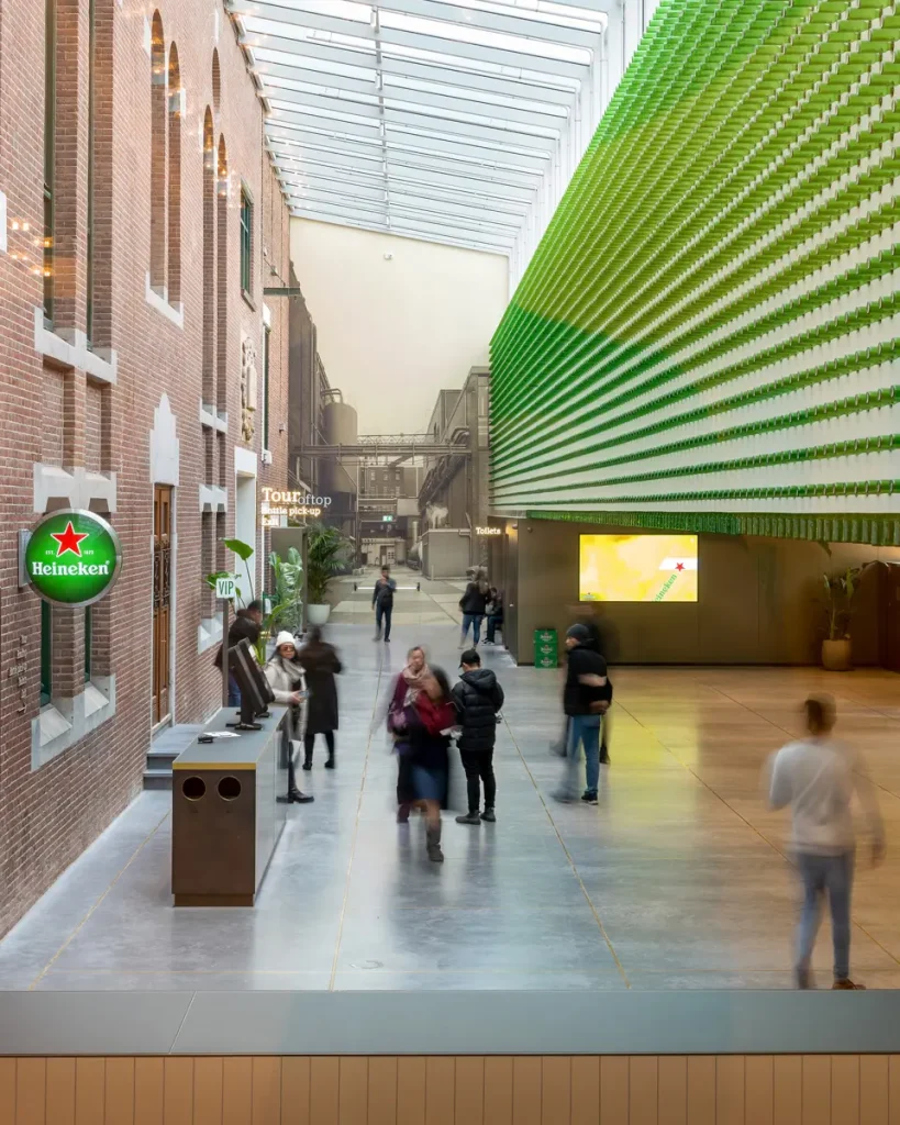 Heineken Experience entreehal