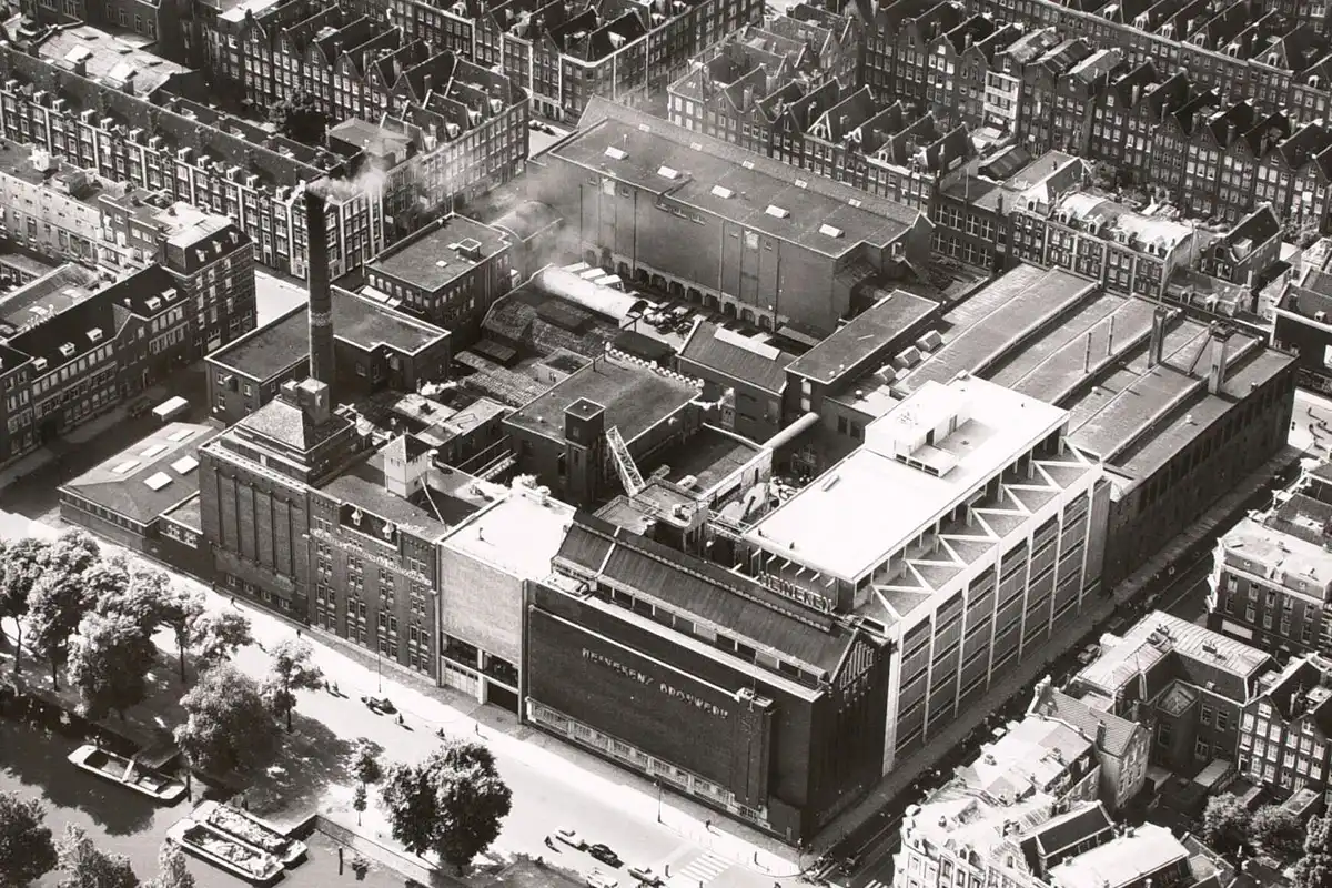 historische foto brouwerij terrein 1956